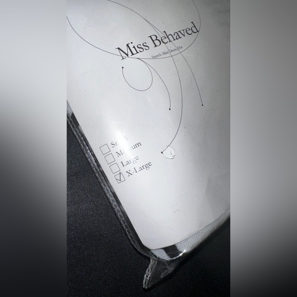 Miss Behaved Costume Size XL New still in package - Picture 3 of 3